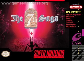 Cover 7th Saga, The for Super Nintendo